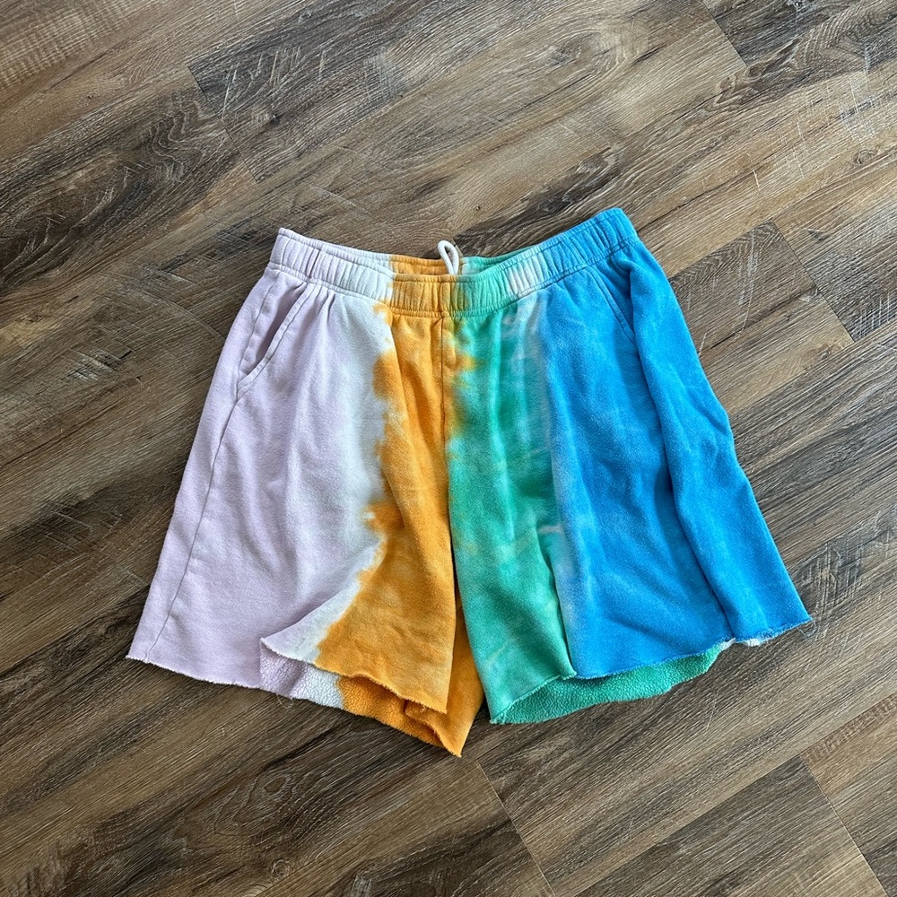 Wild Fable Colorful Tie-Dye Athletic Shorts